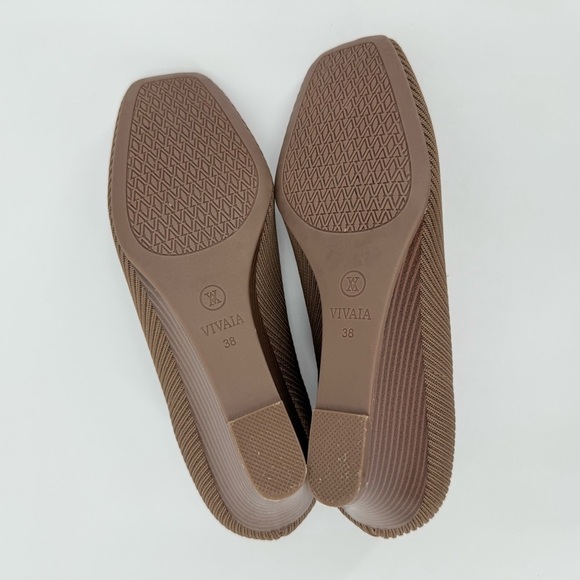 Vivaia Square Toe Wedge Margot Wedge Pro in Espresso Size EU 38 or US 7-7.5 - Picture 6 of 15